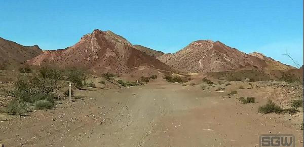  Fucking in the Lava Butte mountains in Public